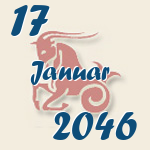 Steinbock, 17. Januar 2046.  