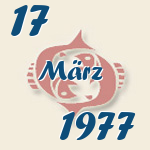 Fische, 17. März 1977.  