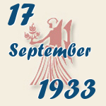 Jungfrau, 17. September 1933.  