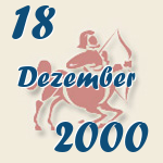 Schütze, 18. Dezember 2000.  