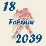 Aquarius, 18. Februar 2039.  