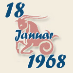 Steinbock, 18. Januar 1968.  