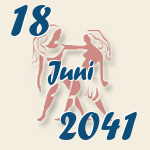 Gemini, 18. Juni 2041.  