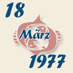 Fische, 18. März 1977.  