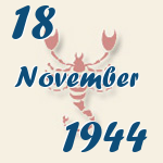 Skorpion, 18. November 1944.  