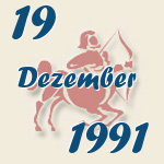 Schütze, 19. Dezember 1991.  