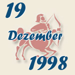 Schütze, 19. Dezember 1998.  