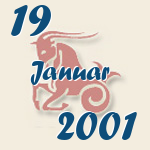 Steinbock, 19. Januar 2001.  