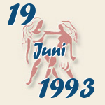 Gemini, 19. Juni 1993.  