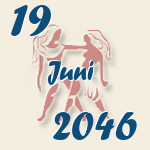Gemini, 19. Juni 2046.  