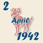 Widder, 2. April 1942.  