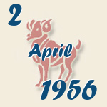 Widder, 2. April 1956.  