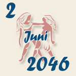 Gemini, 2. Juni 2046.  