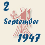 Jungfrau, 2. September 1947.  