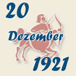 Schütze, 20. Dezember 1921.  