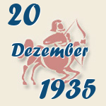 Schütze, 20. Dezember 1935.  