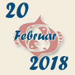 Fische, 20. Februar 2018.  