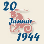 Steinbock, 20. Januar 1944.  