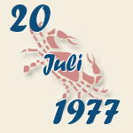 Krebs, 20. Juli 1977.  