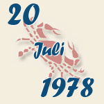 Krebs, 20. Juli 1978.  