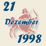 Schütze, 21. Dezember 1998.  