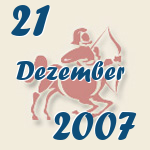 Schütze, 21. Dezember 2007.  