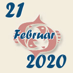 Fische, 21. Februar 2020.  