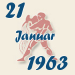 Aquarius, 21. Januar 1963.  