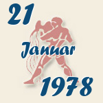 Aquarius, 21. Januar 1978.  