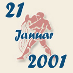 Aquarius, 21. Januar 2001.  
