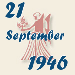 Jungfrau, 21. September 1946.  