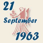 Jungfrau, 21. September 1963.  