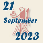 Jungfrau, 21. September 2023.  