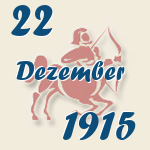 Schütze, 22. Dezember 1915.  