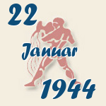 Aquarius, 22. Januar 1944.  