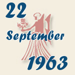 Jungfrau, 22. September 1963.  