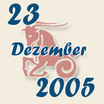 Steinbock, 23. Dezember 2005.  