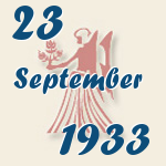 Jungfrau, 23. September 1933.  