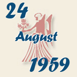 Jungfrau, 24. August 1959.  