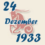 Steinbock, 24. Dezember 1933.  