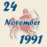 Schütze, 24. November 1991.  