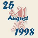 Jungfrau, 25. August 1998.  