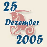 Steinbock, 25. Dezember 2005.  