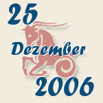 Steinbock, 25. Dezember 2006.  