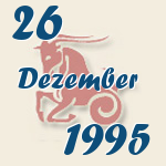 Steinbock, 26. Dezember 1995.  
