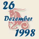 Steinbock, 26. Dezember 1998.  