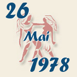 Gemini, 26. Mai 1978.  