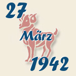 Widder, 27. März 1942.  