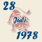 Leo, 28. Juli 1978.  