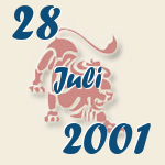 Leo, 28. Juli 2001.  